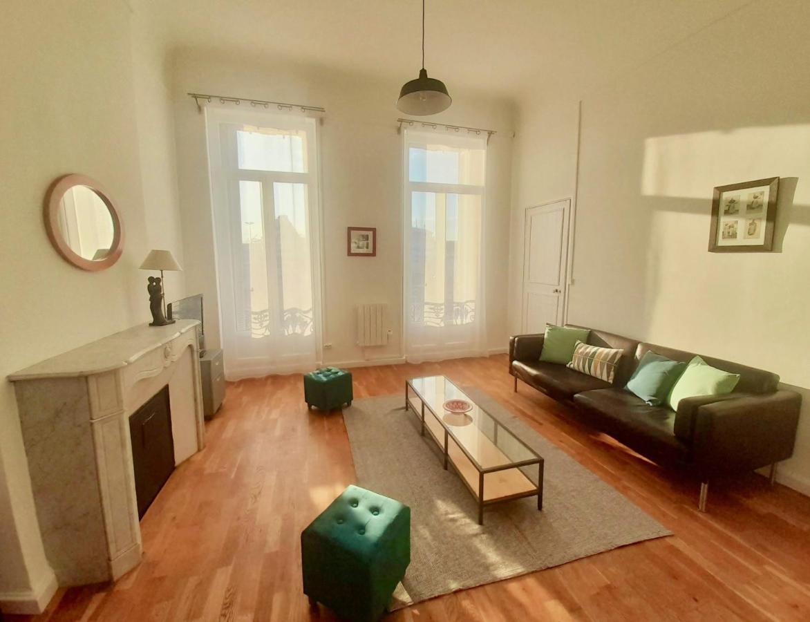 Spacieux Et Lumineux Appartement Vue Mer Joliette Marseilles Exterior foto